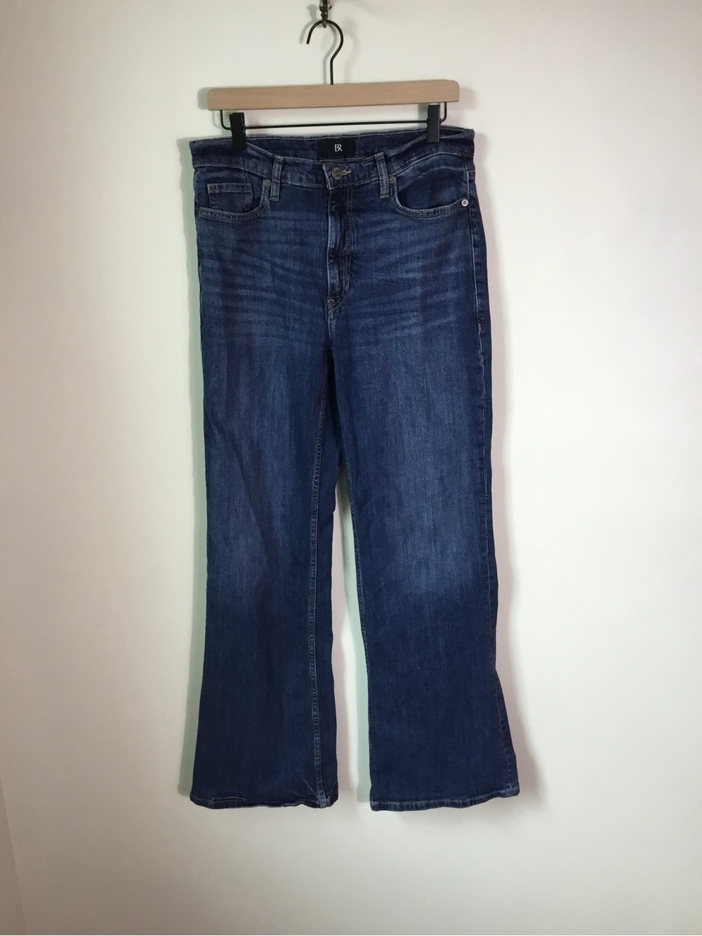 Banana Republic The Flare High Rise Medium Wash Denim Jeans